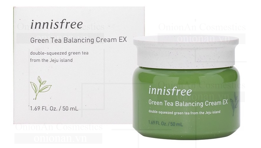 Kem Dưỡng Innisfree Green Tea Balancing Cream Ex